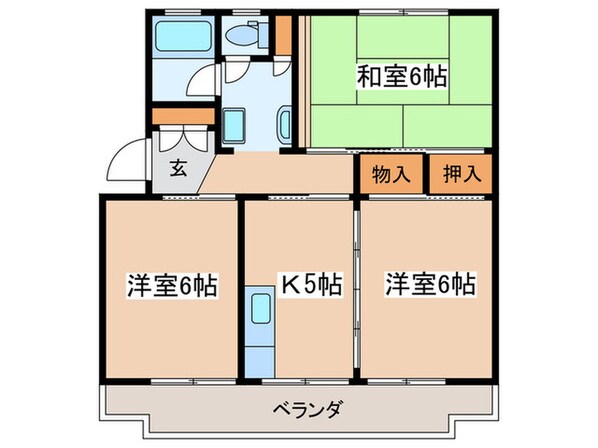 第１寿ハイツの物件間取画像